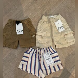 Zara short bundle size 1.5 1 1/2 year and a half retail $68 value